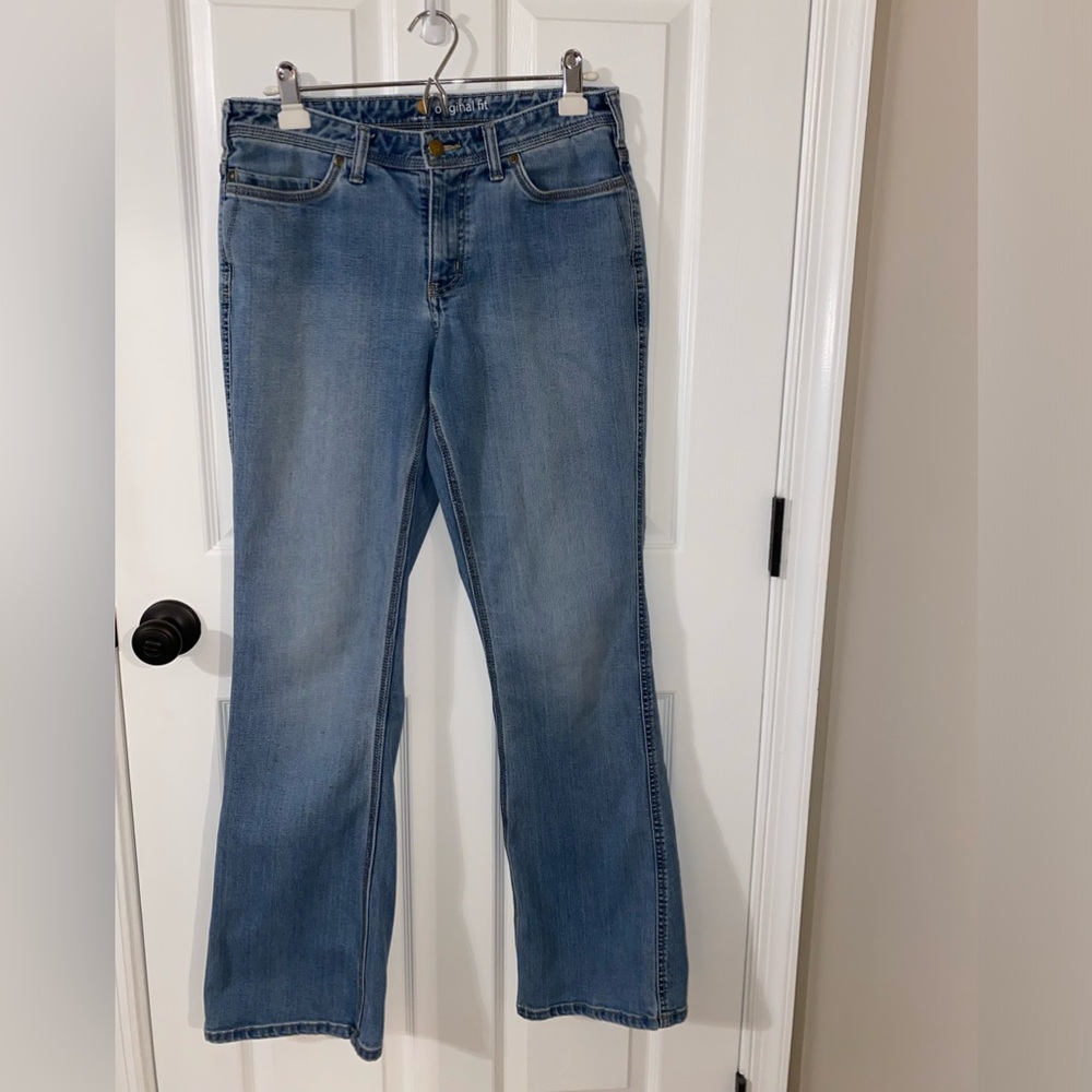 Carhartt Original Fit Women’s Jeans size 10 tall.